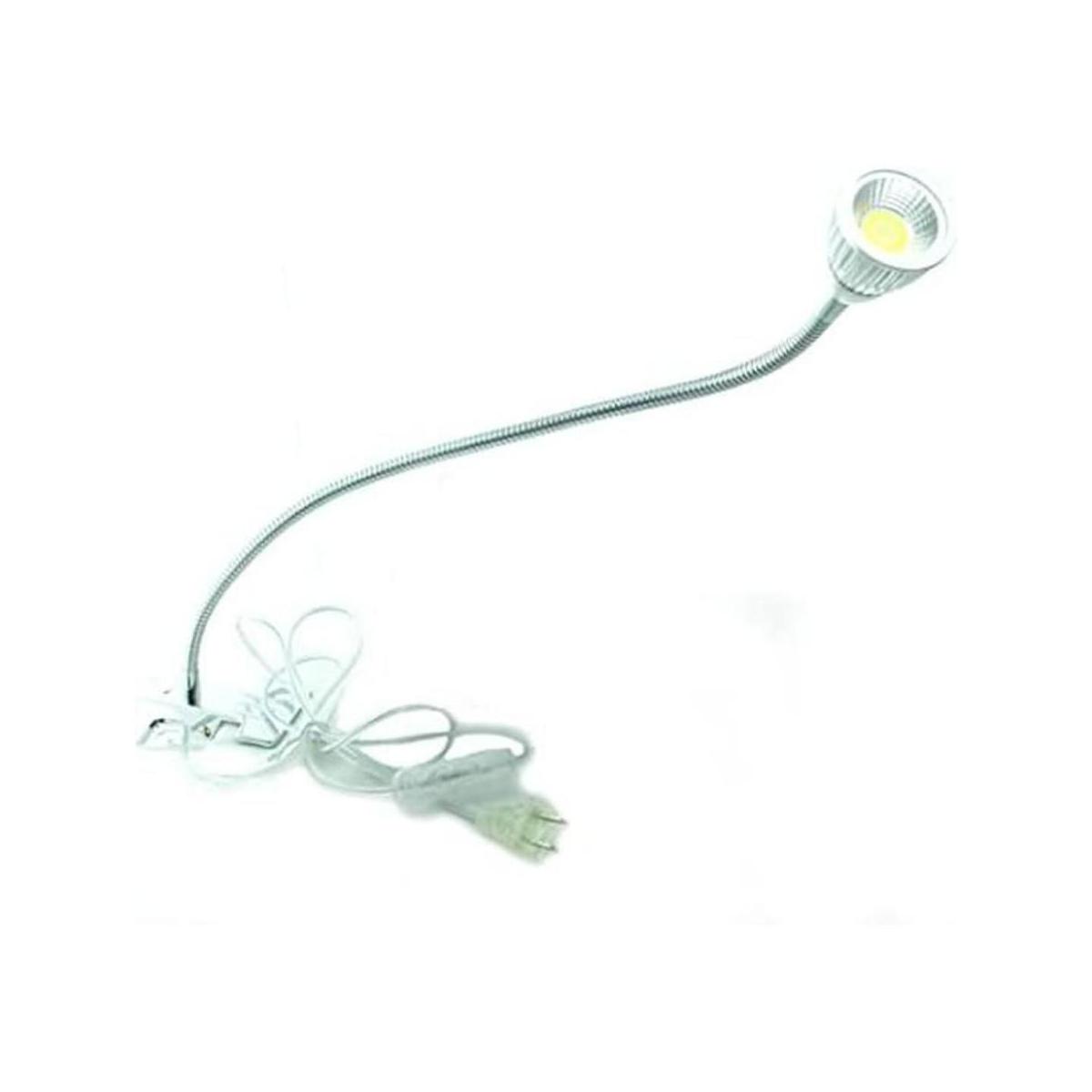QUANS 5W 3 colores LED COB con clip de plata de 19.68