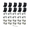 Boeray Kit de soporte de esquina interior con 2 agujeros