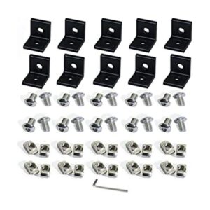 Boeray Kit de soporte de esquina interior con 2 agujeros