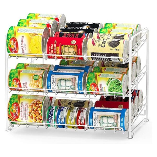 SimpleHouseware Organizador apilable para latas color_1