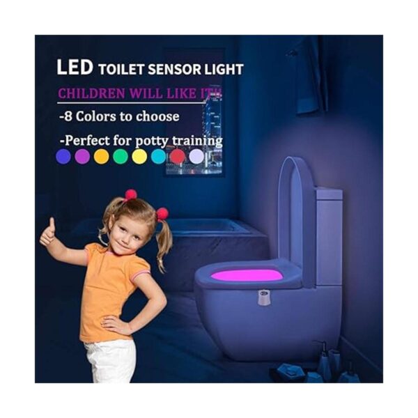 Luz LED para inodoro luz de inodoro con movimiento Komire_2