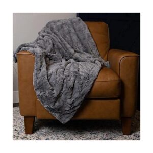 Graced Soft Luxuries Manta acogedora de piel sintética_1
