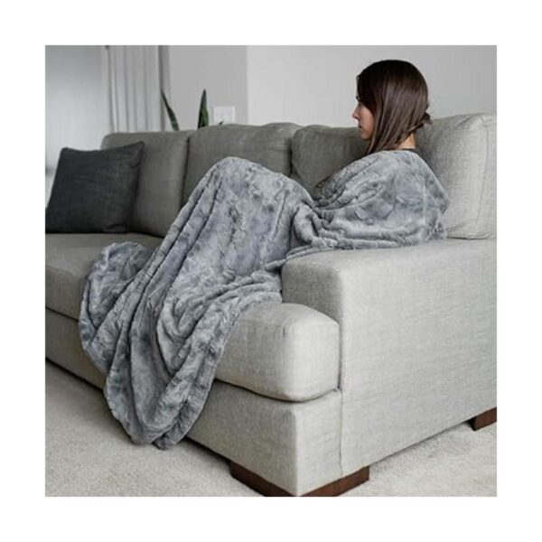 Graced Soft Luxuries Manta acogedora de piel sintética_2