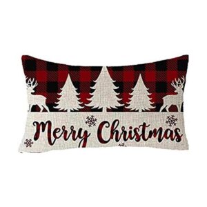 FELENIW Funda retro de almohada y cojín con mensajes en_1