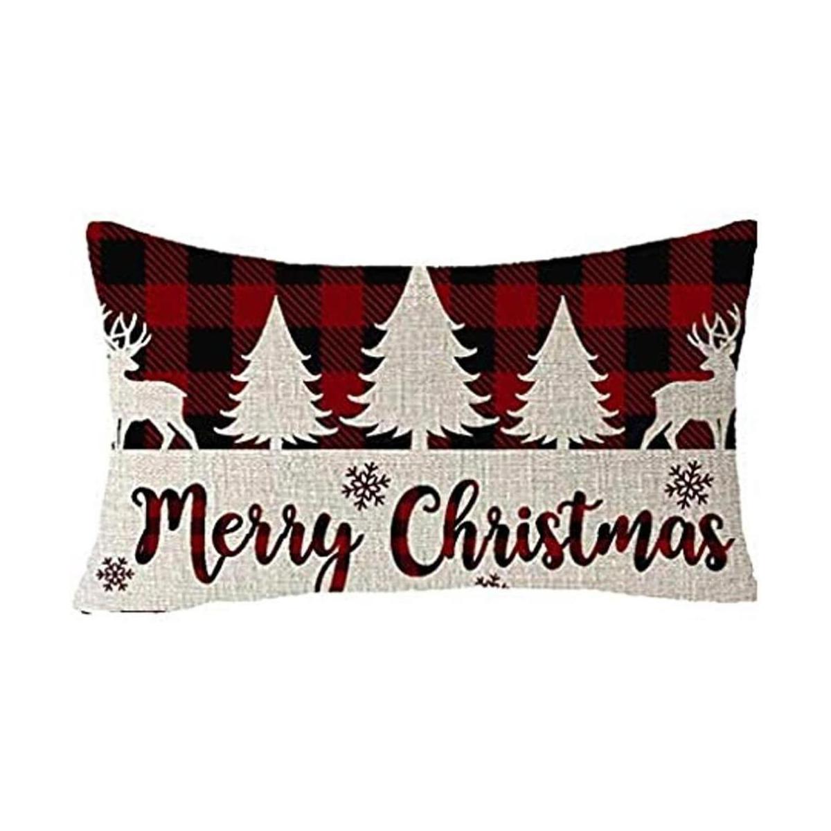 FELENIW Funda retro de almohada y cojín con mensajes en
