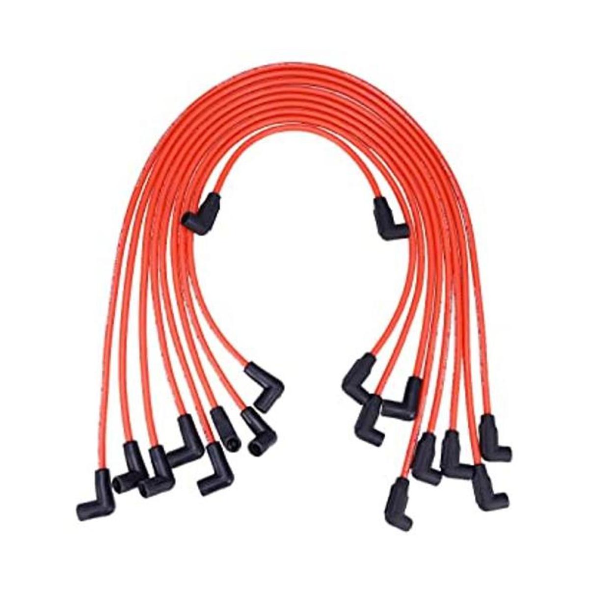 Juego de cables de bujía de alto rendimiento de 0.413 in