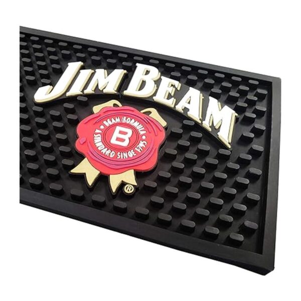 Jim Beam Bourbon Whiskey Alfombrilla de barra de estilo_2