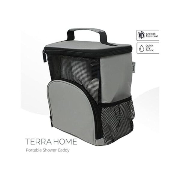 Terra Home Organizador portátil para artículos de ducha_4