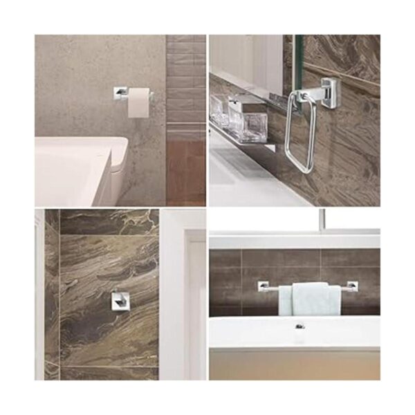 Finn Kit de accesorios de baño de 4 piezas latón mate