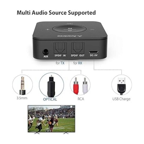 Avantree TC417 Receptor de transmisor Bluetooth para TV_3