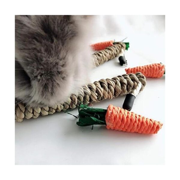Hamiledyi Bunny Fun Tree Rabbit Perfect Chew Bite Toys