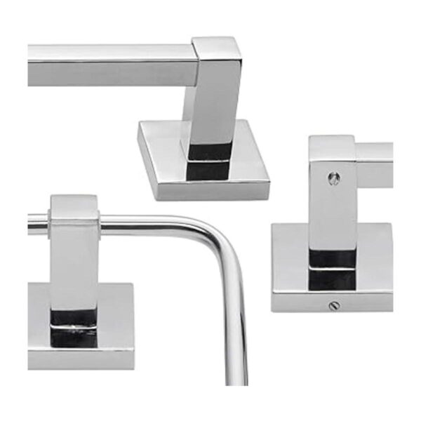Finn Kit de accesorios de baño de 4 piezas latón mate