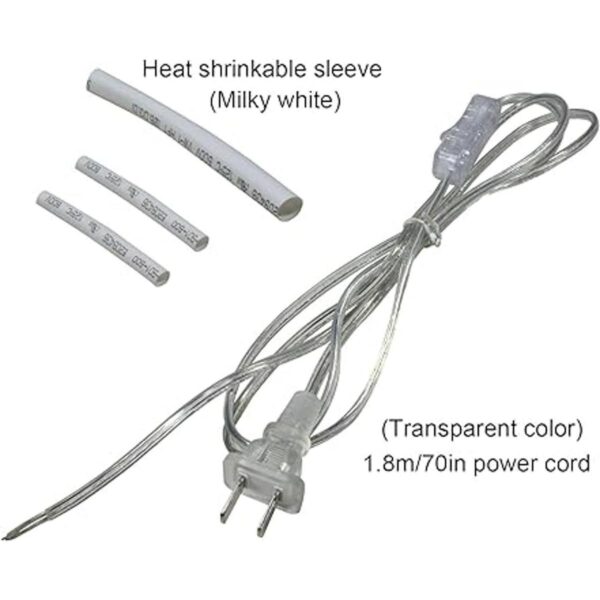 STBTECH Cable de lámpara con interruptor de botón enchufe