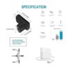 Godspin Adaptador USB de 90 grados de 90 grados ángulo_3