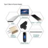 Godspin Adaptador USB de 90 grados de 90 grados ángulo_2