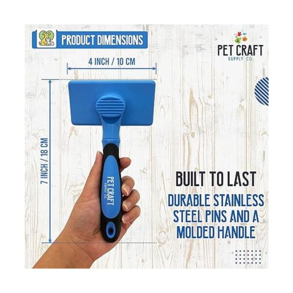 Pet Craft Supply Cepillo autolimpiante para mascotas_2
