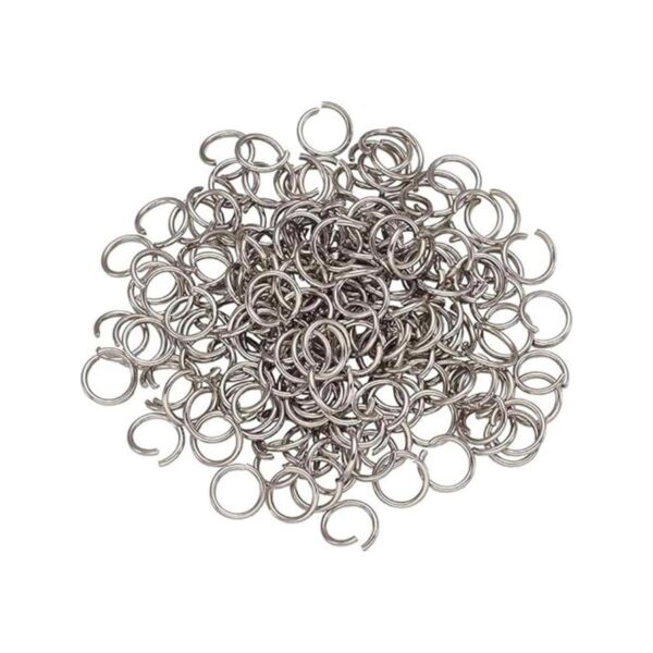 Craftdady 1000 anillos de acero inoxidable abiertos de_2