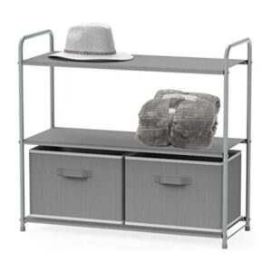 Simple Houseware Armario de almacenamiento de 3 niveles_1