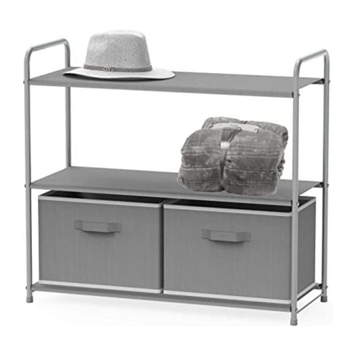 Simple Houseware Armario de almacenamiento de 3 niveles