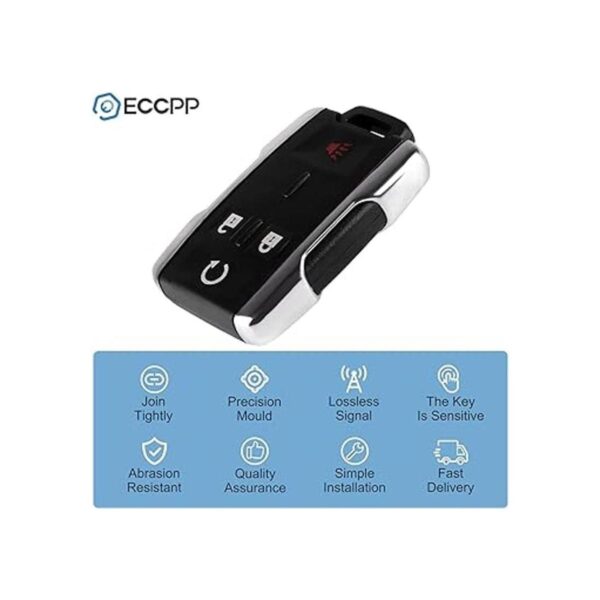 ECCPP Funda para llavero Chevy Silverado llavero 1500 2500_5