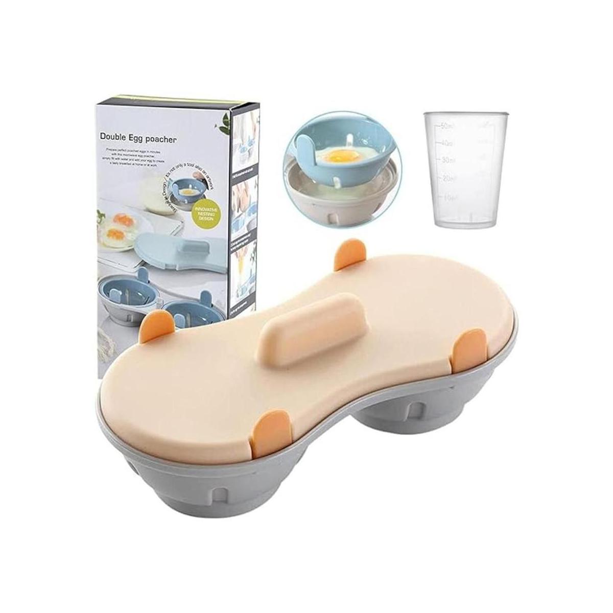 Escalfador de huevos para microondas olla de huevos