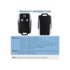 ECCPP Funda para llavero Chevy Silverado llavero 1500 2500_2