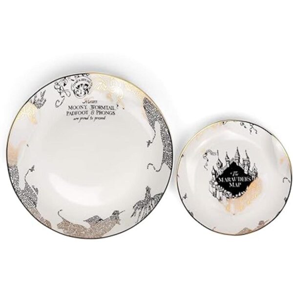 Harry Potter Magical Marauders Map Vajilla de porcelana