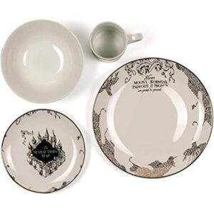 Harry Potter Magical Marauders Map Vajilla de porcelana