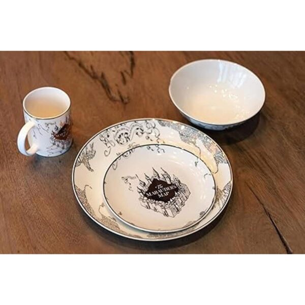 Harry Potter Magical Marauders Map Vajilla de porcelana