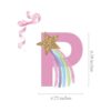 Pancarta de unicornio con diseño de feliz_2