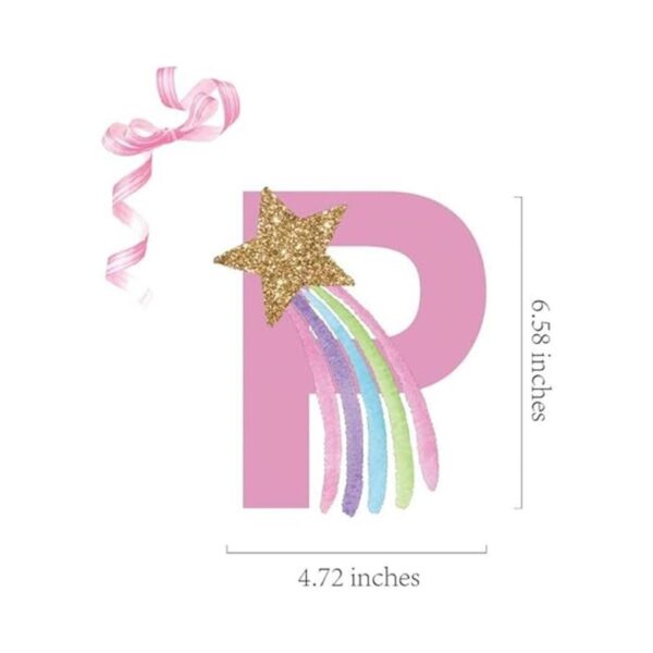 Pancarta de unicornio con diseño de feliz_2