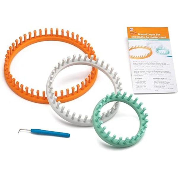 Authentic Knitting Board Juego de telar de punto redondo_5