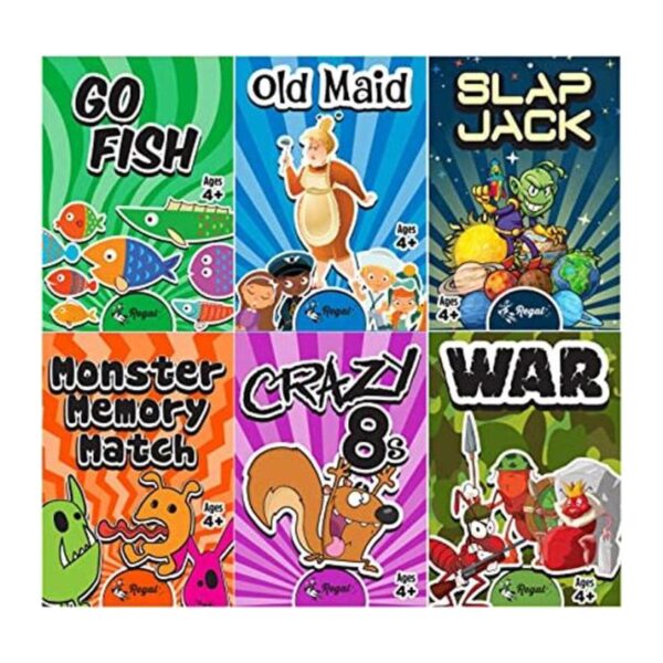 Regal Games Juegos de cartas clásicos para niños incluye_1