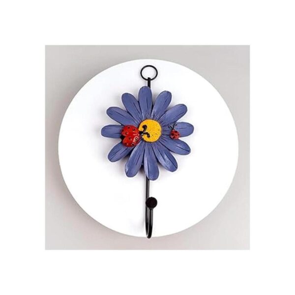 Notakia Creative Daisy Ganchos de pared de resina para