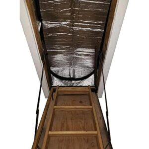 Miloo Funda aislante para escaleras de ático de 25 x 54 x_1