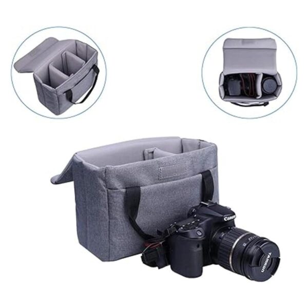 BOMKEE DSLR SLR Funda interior plegable impermeable para