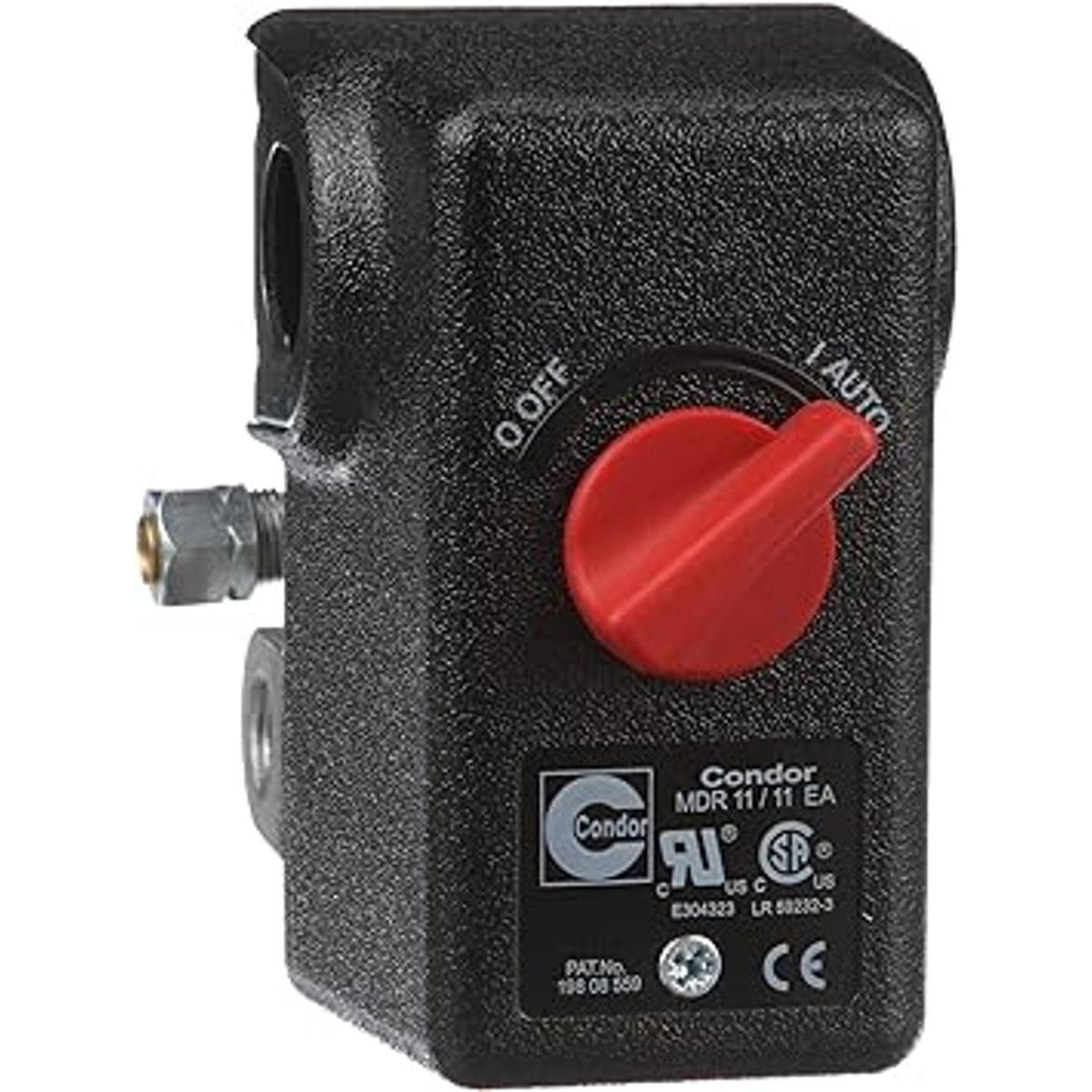 CONDOR 11KC2E Presión Swtch Dpst 40 a 175 Psi Stndrd