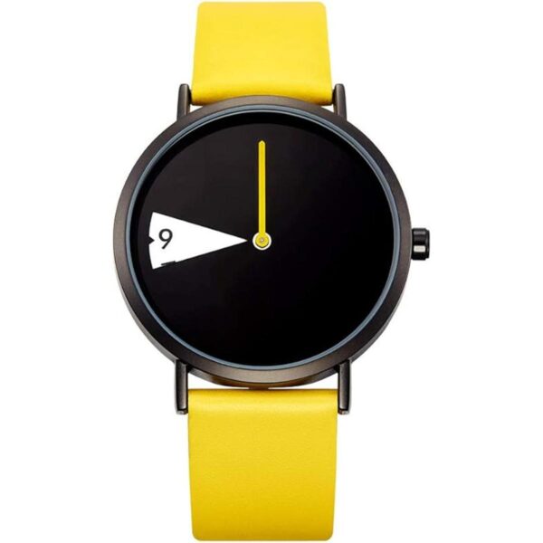 SHENGKE Reloj minimalista para mujer correa de cuero_1