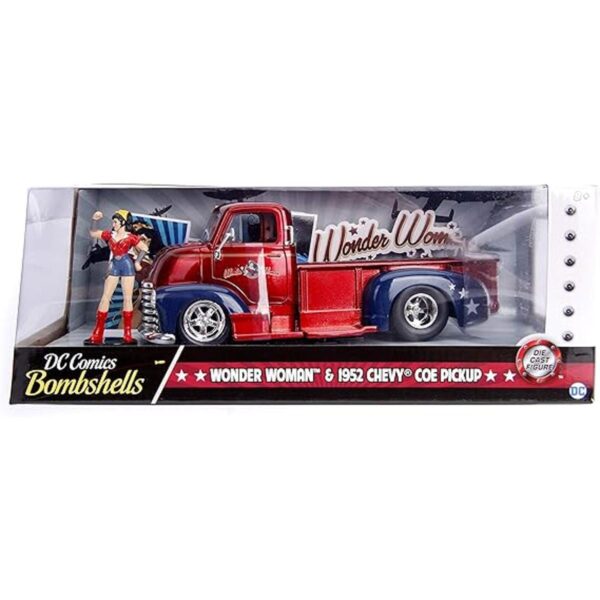 DC Comics Bombshells 124 1952 Chevy COE Pickup coche_6