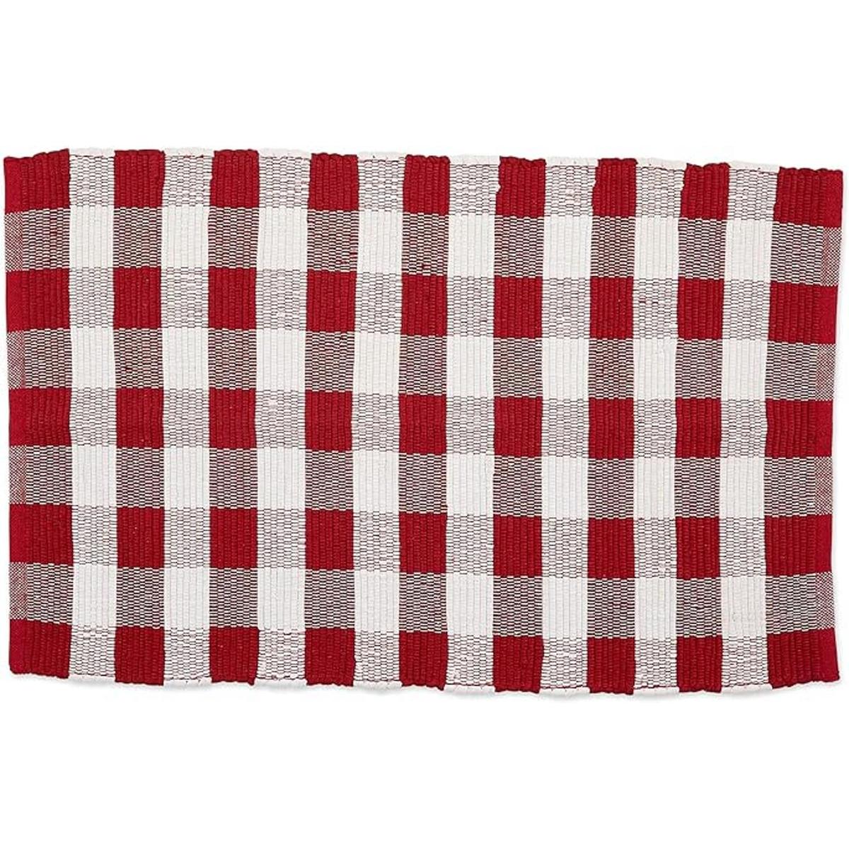 DII Buffalo Check Rug Collection Alfombra chindi