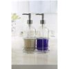 Circleware Duo Dispensador Plata Accent Botella Bombas en_3