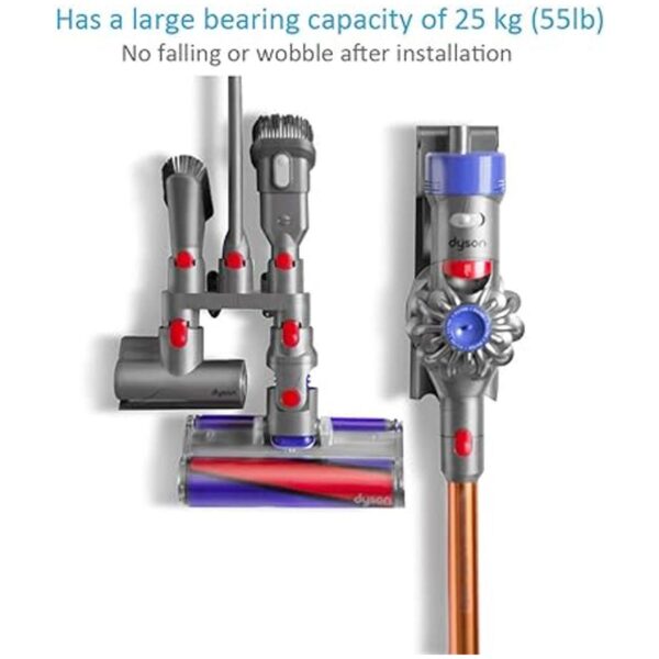 Charlux Soporte de accesorios compatible con Dyson V7 V8