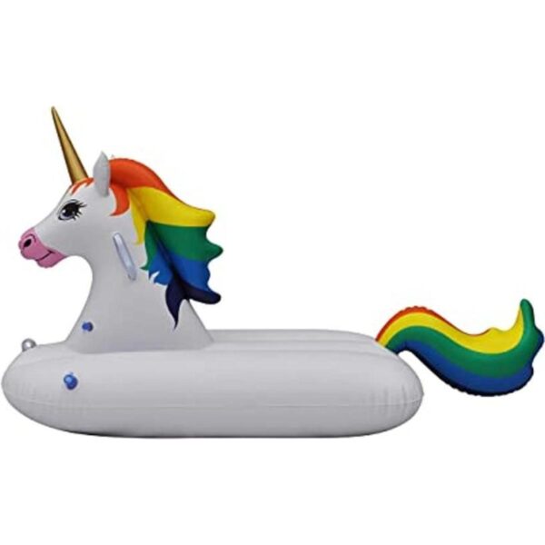 Jet Creations Sled Unicorn Tubo de nieve hinchable 49_1