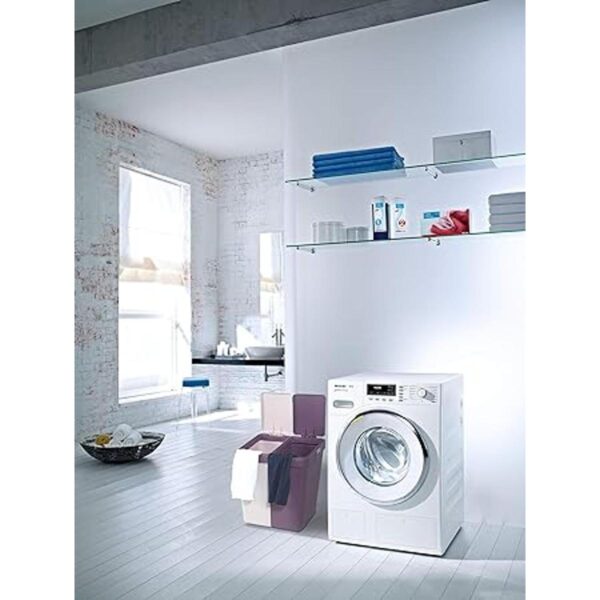 Mabel Home Cesta de lavandería de plástico con tapa 2