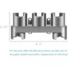 Charlux Soporte de accesorios compatible con Dyson V7 V8