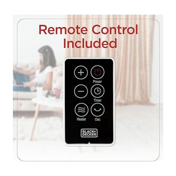 BLACKDECKER Calentador de espacio de cerámica con_2