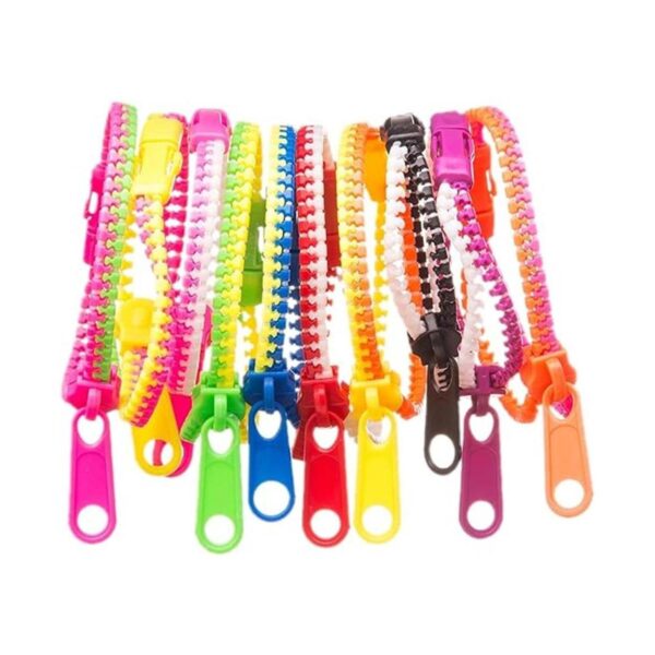 UpBrands Juego de pulseras con cremallera y diseño de_1