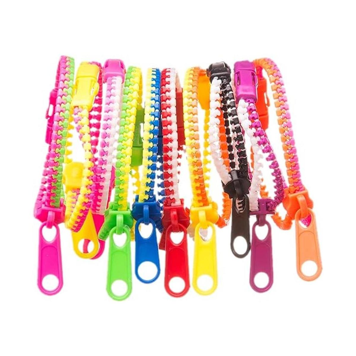 UpBrands Juego de pulseras con cremallera y diseño de