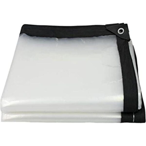 HomeABC Lona de poliéster transparente resistente_1