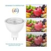 MR16 G5.3 Bombillas LED de luz blanca cálida 3000K foco no_3
